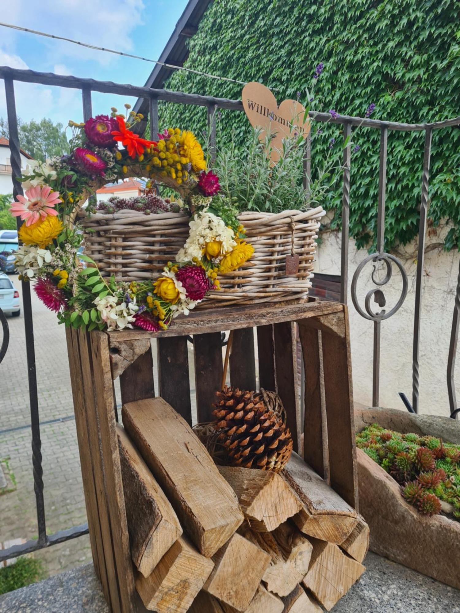 Pension Im Wiesengrund Steinau Marborn Steinau an der Strasse Bagian luar foto